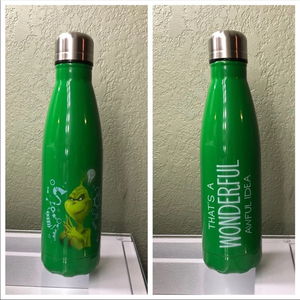 Grinch Stainless Steel Water Bottle